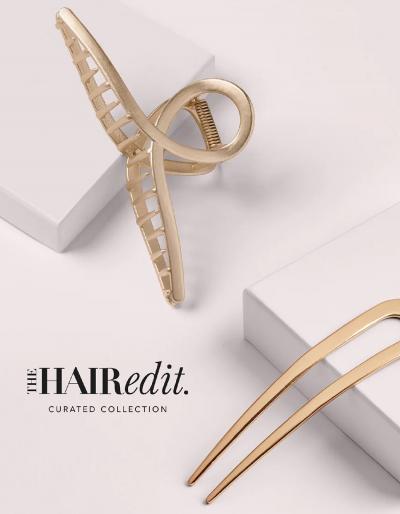 The Hair Edit - Pinces et élastiques
