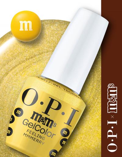 OPI x m&m | Feeling MMMerry