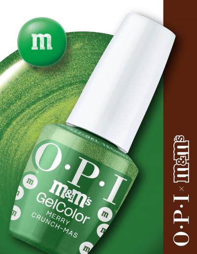 OPI x m&m | Merry Crunch-Mas